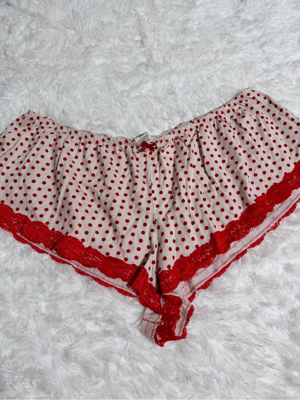 Victoriaās Secret PINK x Frankieās Bikinis XXL polka dot sleep shorts loungewear